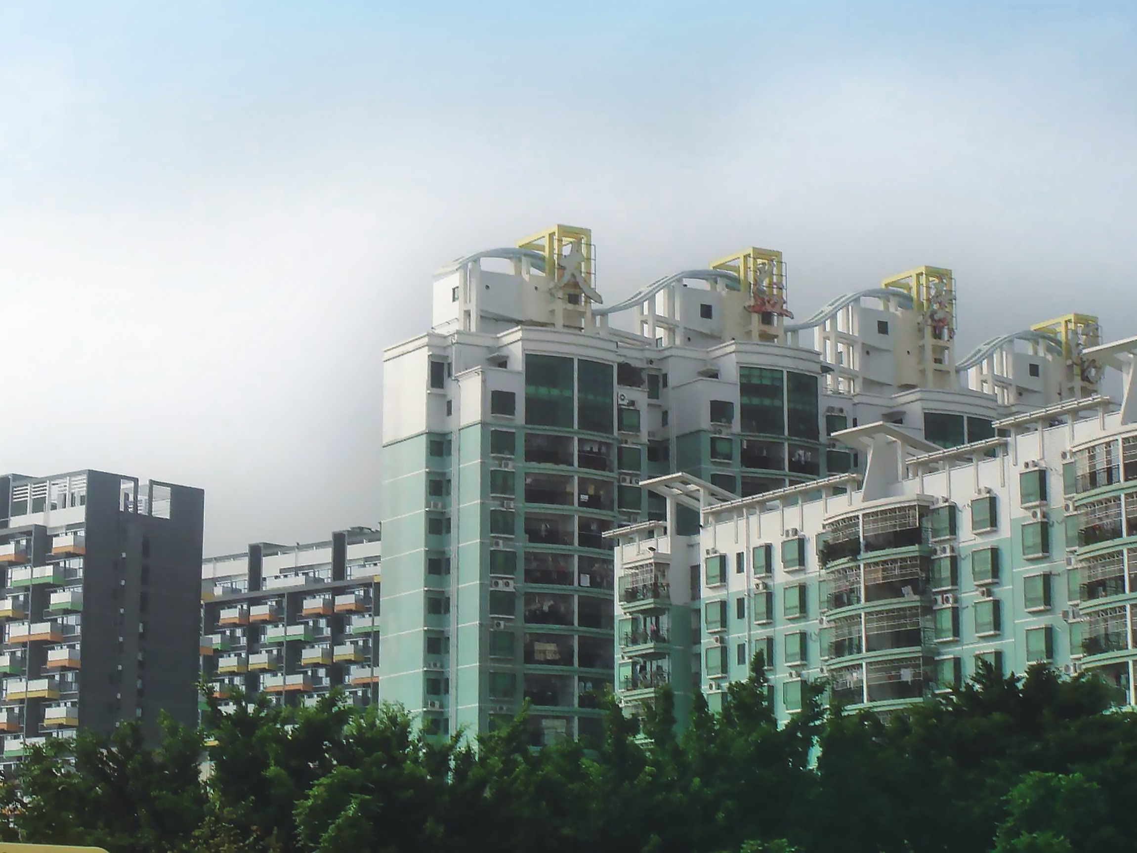 深圳大運(yùn)會外墻翻新工程