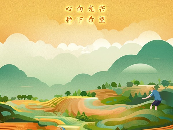 芒種，心向光芒，種下希望！